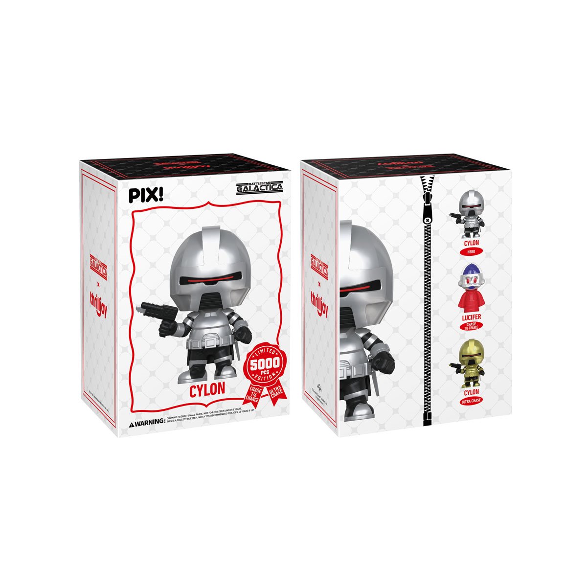 Battlestar Galatica Cylon Pix! Vinyl Figure