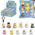 Yellow Ducks 3D Foam Bag Clip Random 6-Pack