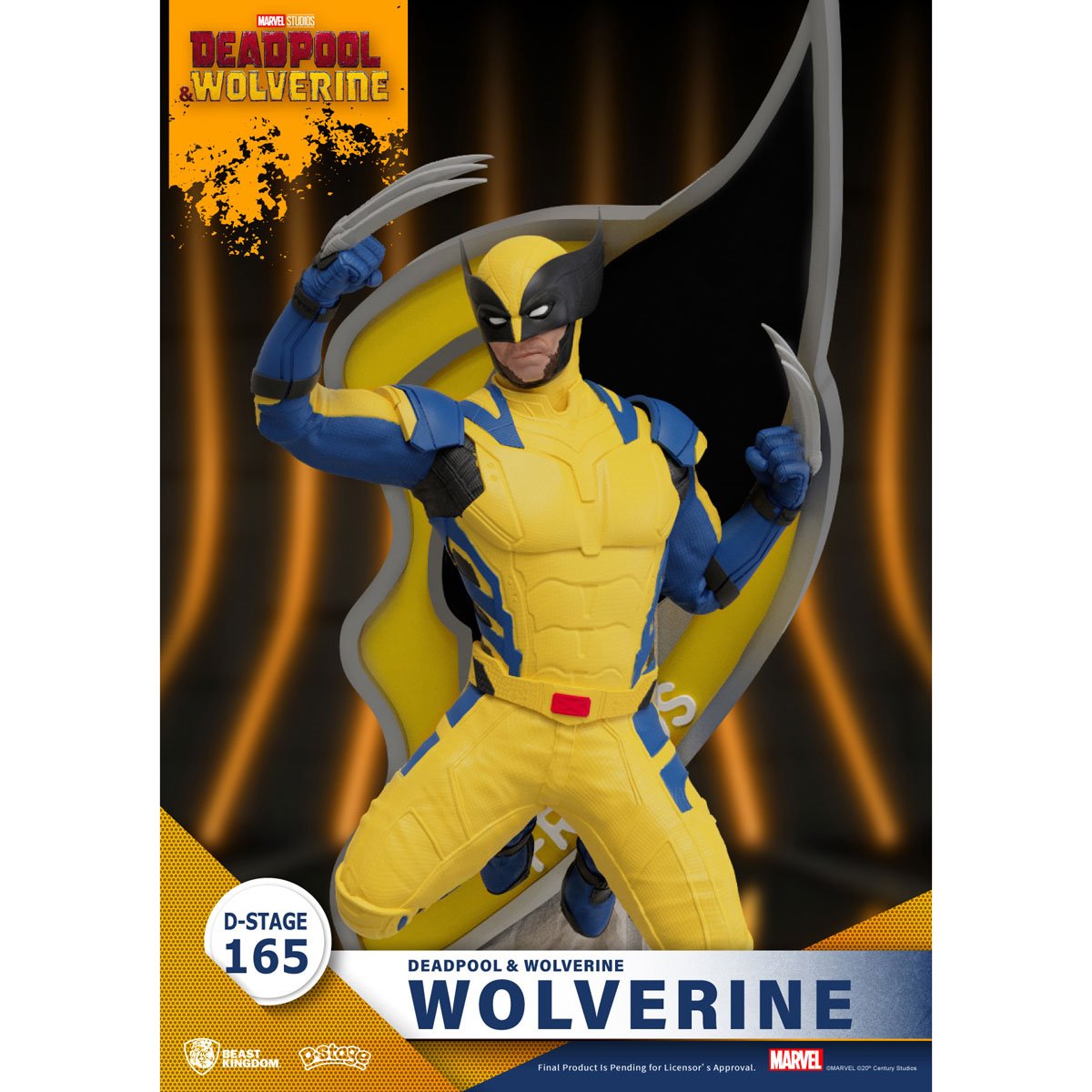 Deadpool and Wolverine DS-165 Wolverine D-Stage Statue