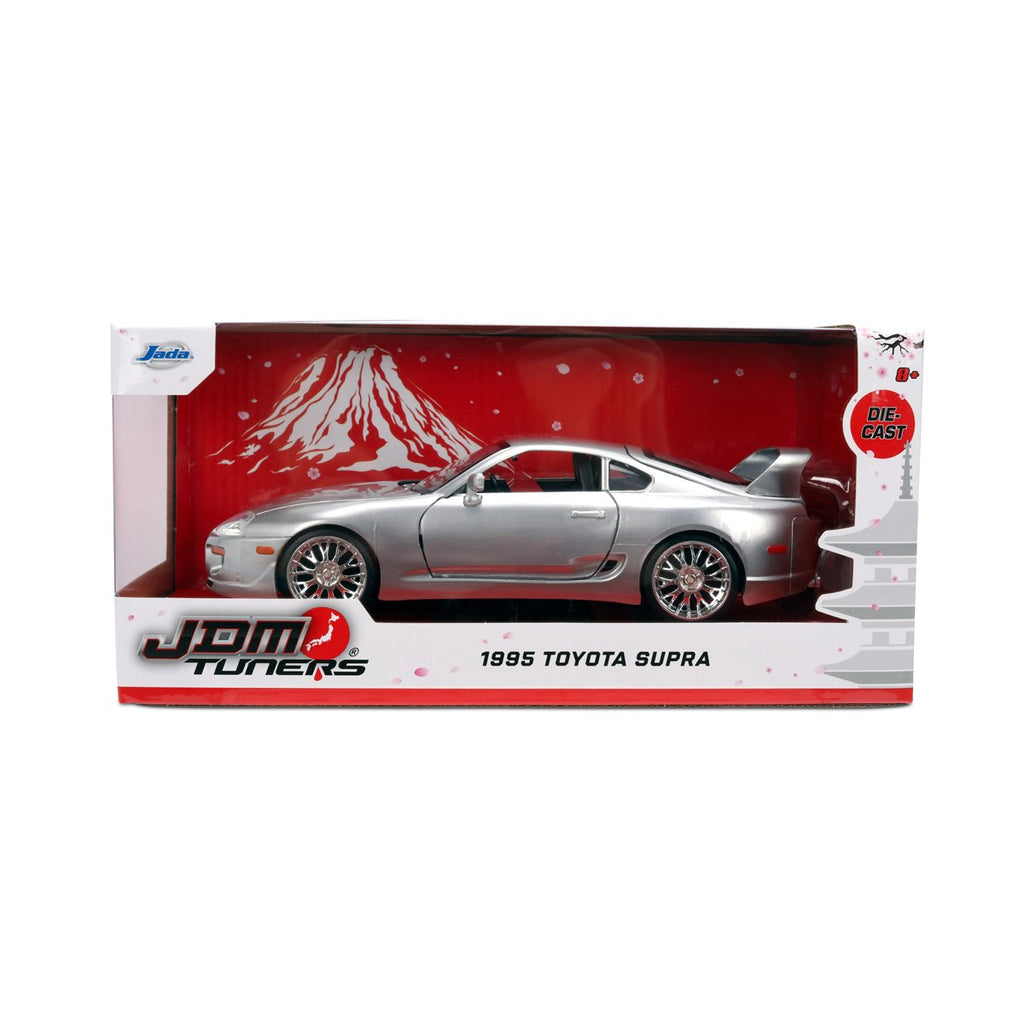 JDM Tuners 1995 Toyota Supra 1:24 Scale Die-Cast Metal Vehicle
