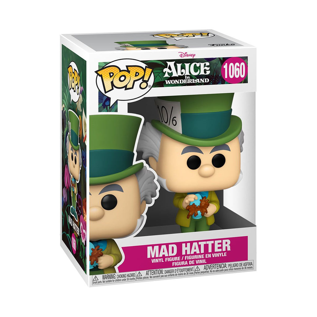 Alice in Wonderland 70th Anniversary Mad Hatter Funko Pop! Vinyl Figure #1060