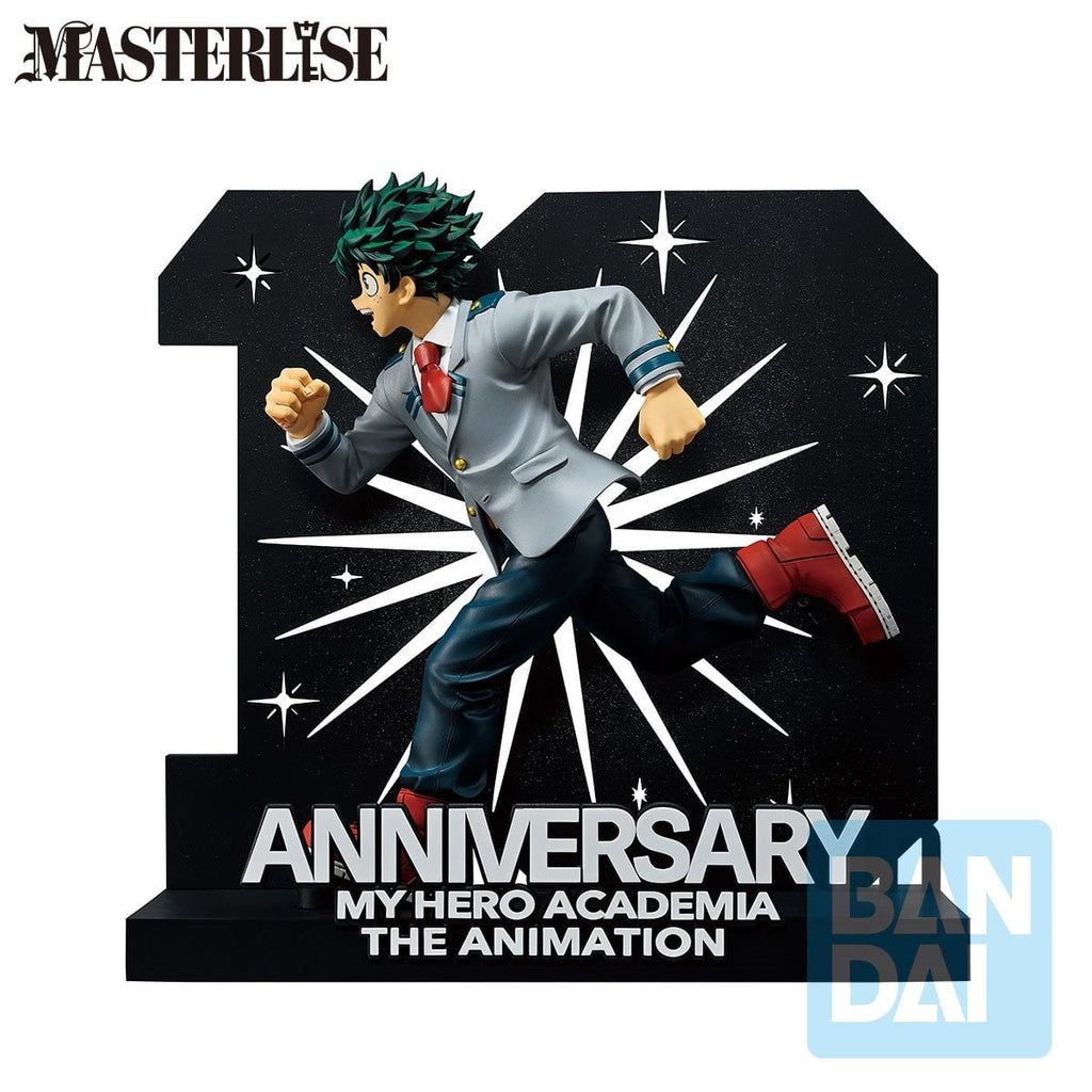 My Hero Academia Izuku Midoriya 10th Anniversary Story of How He Became The Greatest Hero Masterlise Ichibansho Statue