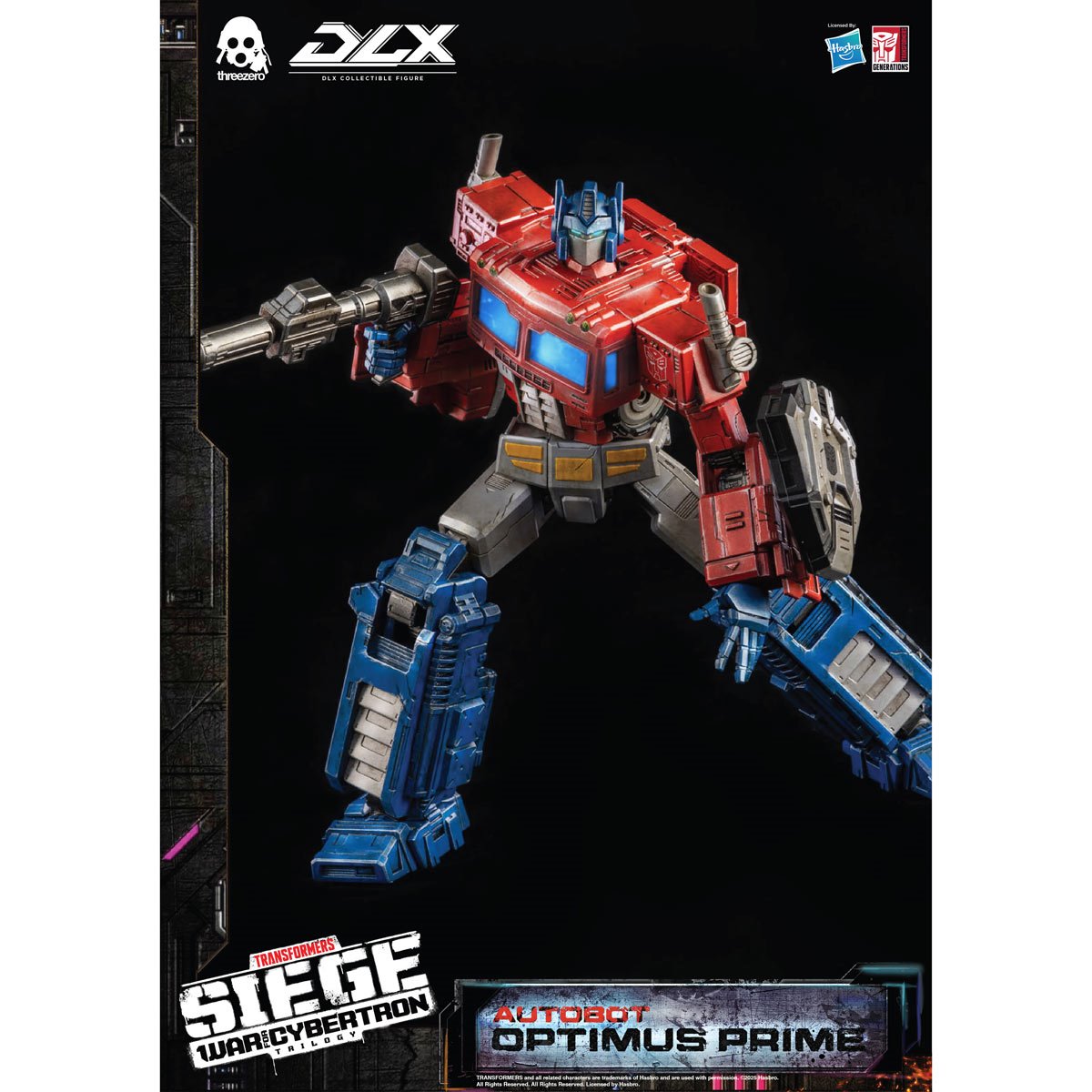 Transformers War for Cybertron Trilogy Optimus Prime DLX Action Figure