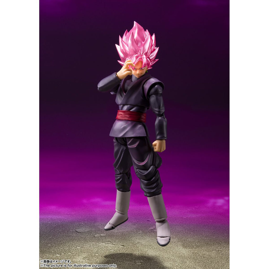 Dragon Ball Super Goku Black Super Saiyan Rose S.H.Figuarts Action Figure - Reissue