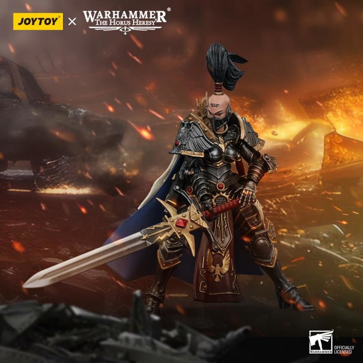 Joy Toy Warhammer The Horus Heresy Sisters of Silence Jenetia Krole 1:18 Scale Action Figure
