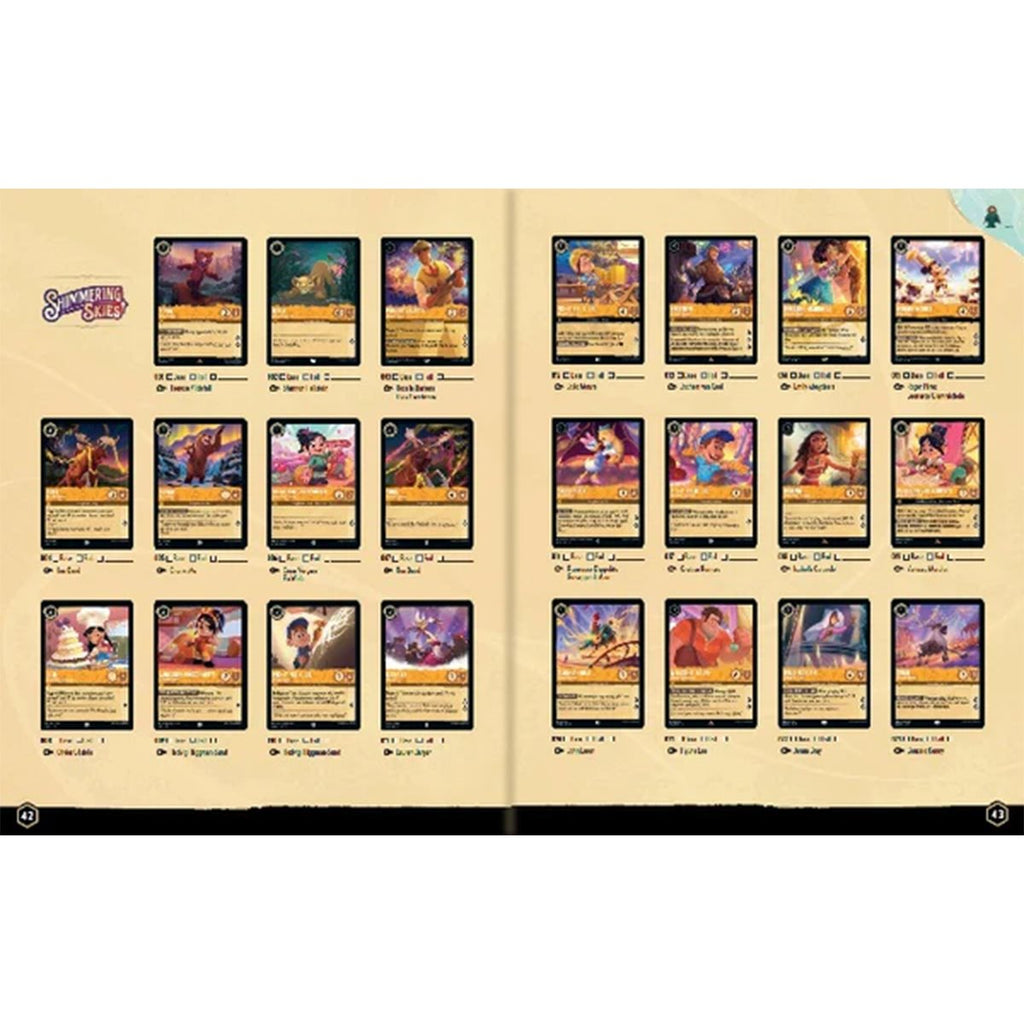 Disney Lorcana TCG: Official Collector's Guide Sets 5-8