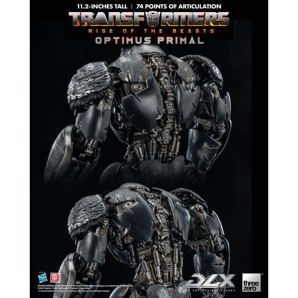 Transformers: Rise of the Beasts Optimus Primal DLX Action Figure