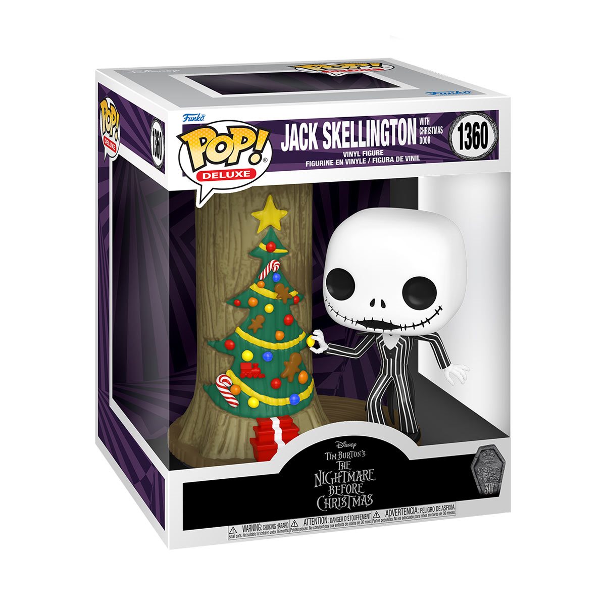The Nightmare Before Christmas 30th Anniversary Jack Christmas Town Door Deluxe Funko Pop! Vinyl Figure #1360