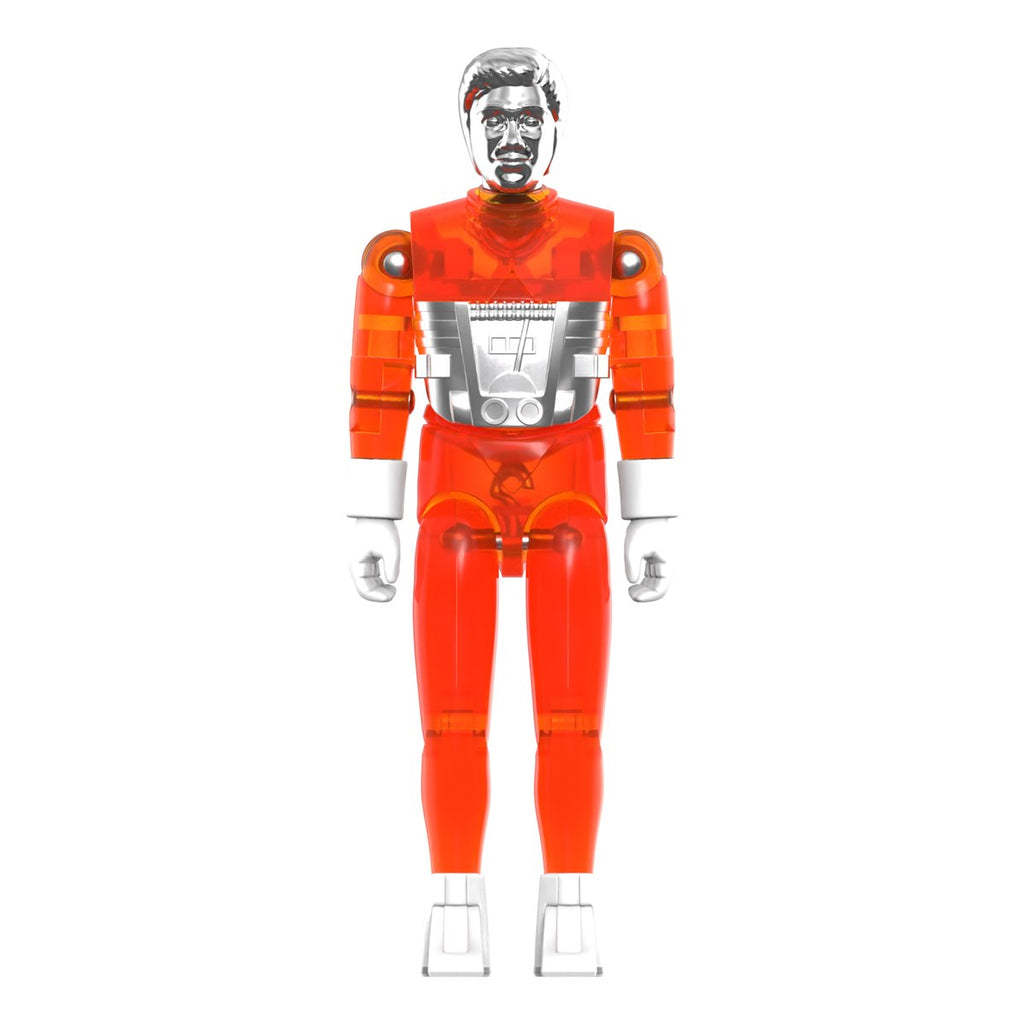 Micronauts Time Traveler (Translucent Orange) 3 3/4-Inch ReAction+ Figure