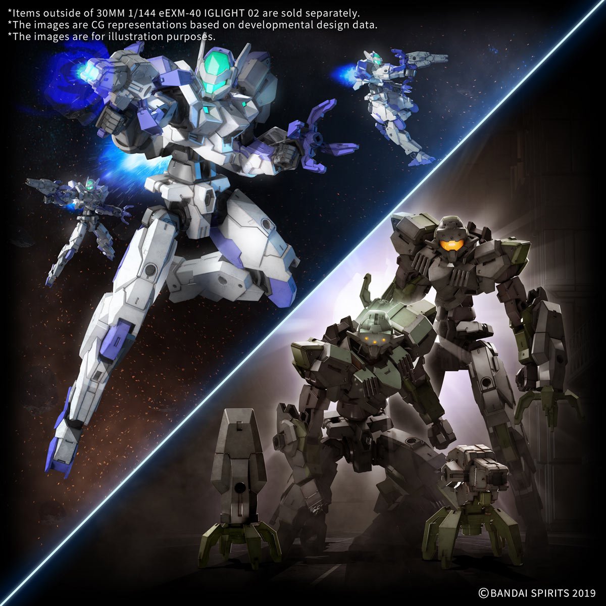 30 Minutes Missions eEXM-40 Iglight 02 1:144 Scale Model Kit