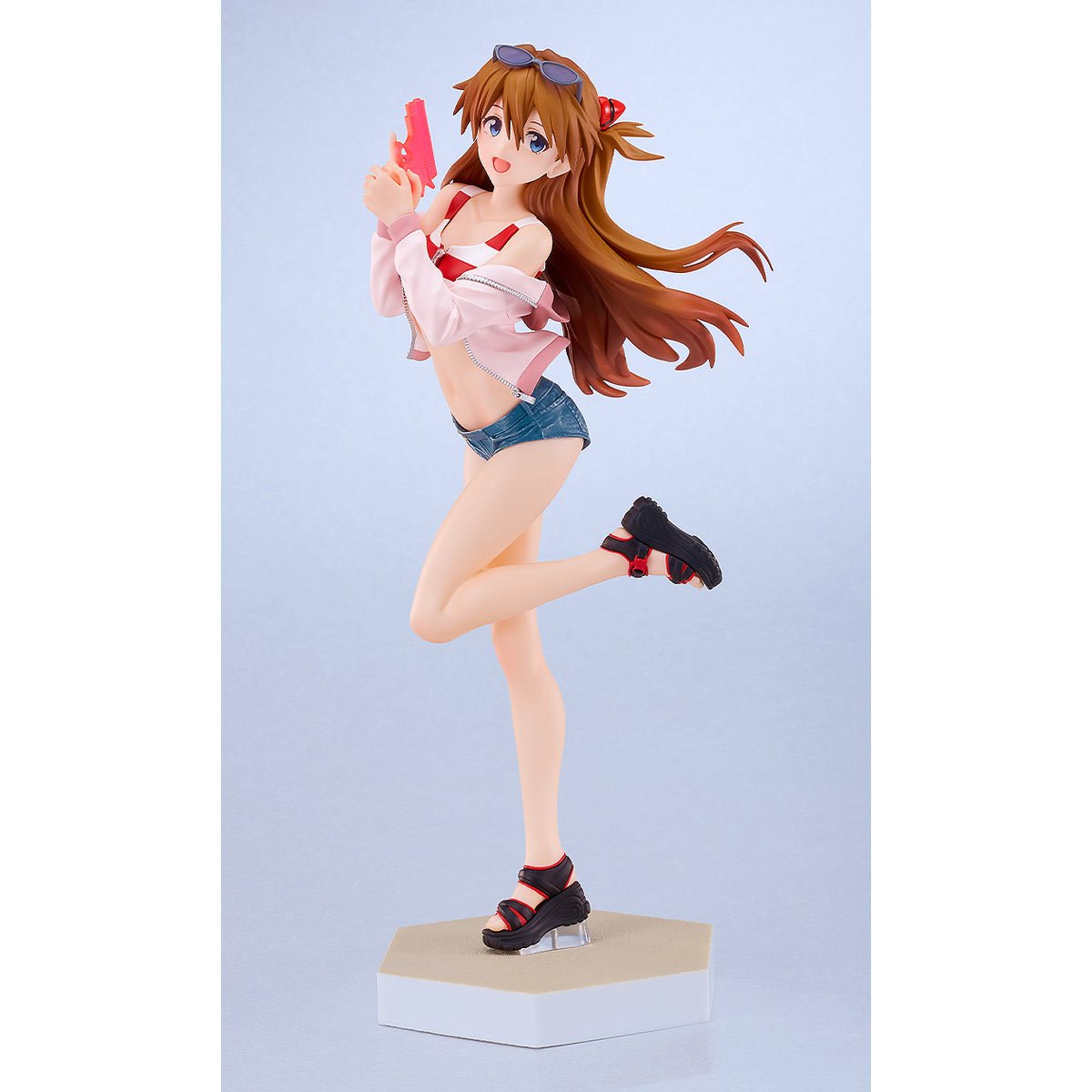 Rebuild of Evangelion Asuka Shikinami Langley Beach Queens Pop Up Parade L Statue