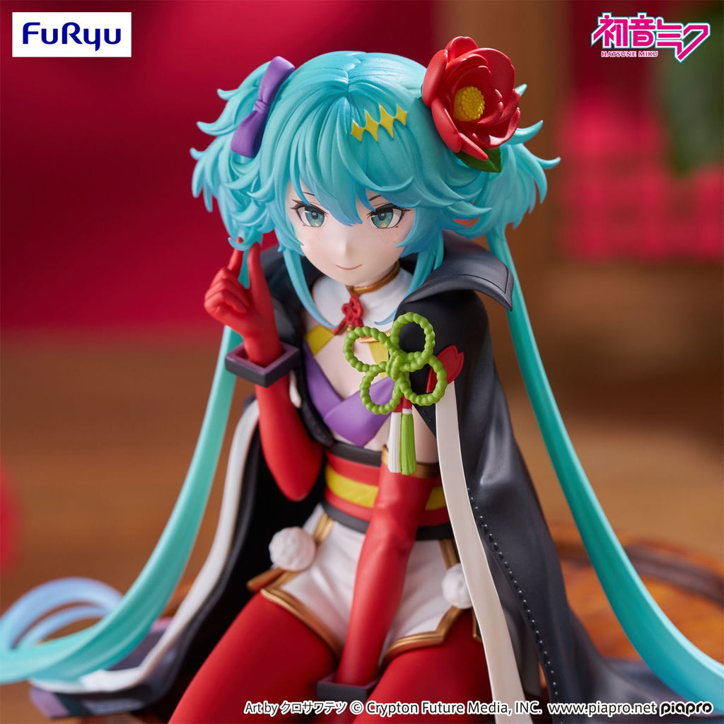 Vocaloid Hatsune Miku Flower Fairy Camellia Noodle Stopper Statue