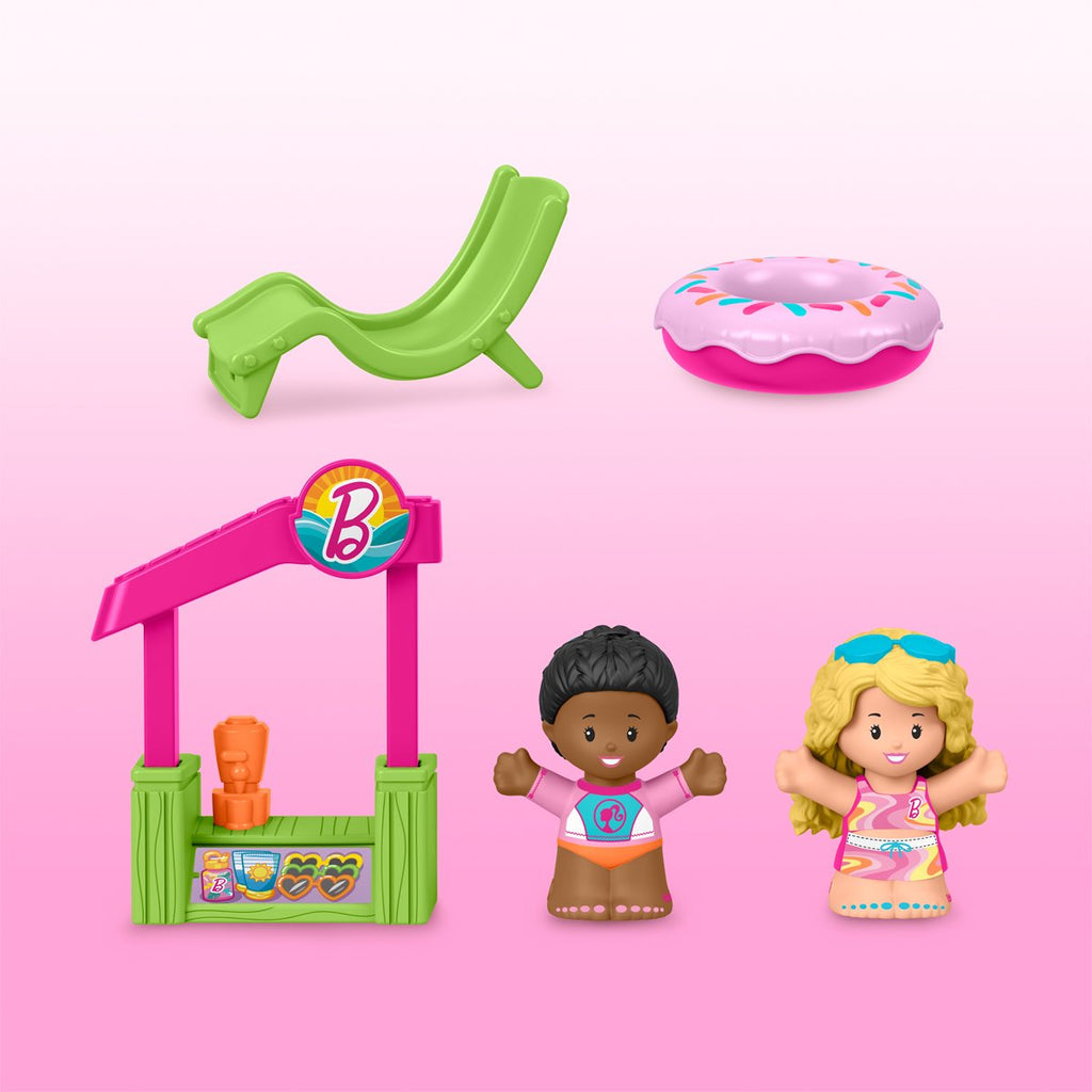 Barbie Little People Beach House Playset