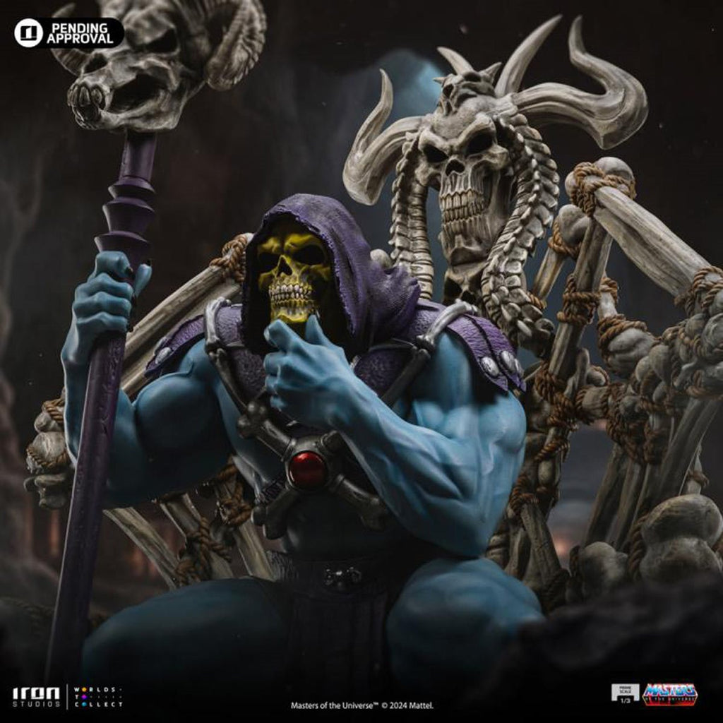 Masters of the Universe Skeletor on Throne 1:3 Prime 10th Anniversary Scale Limited Edition Statue