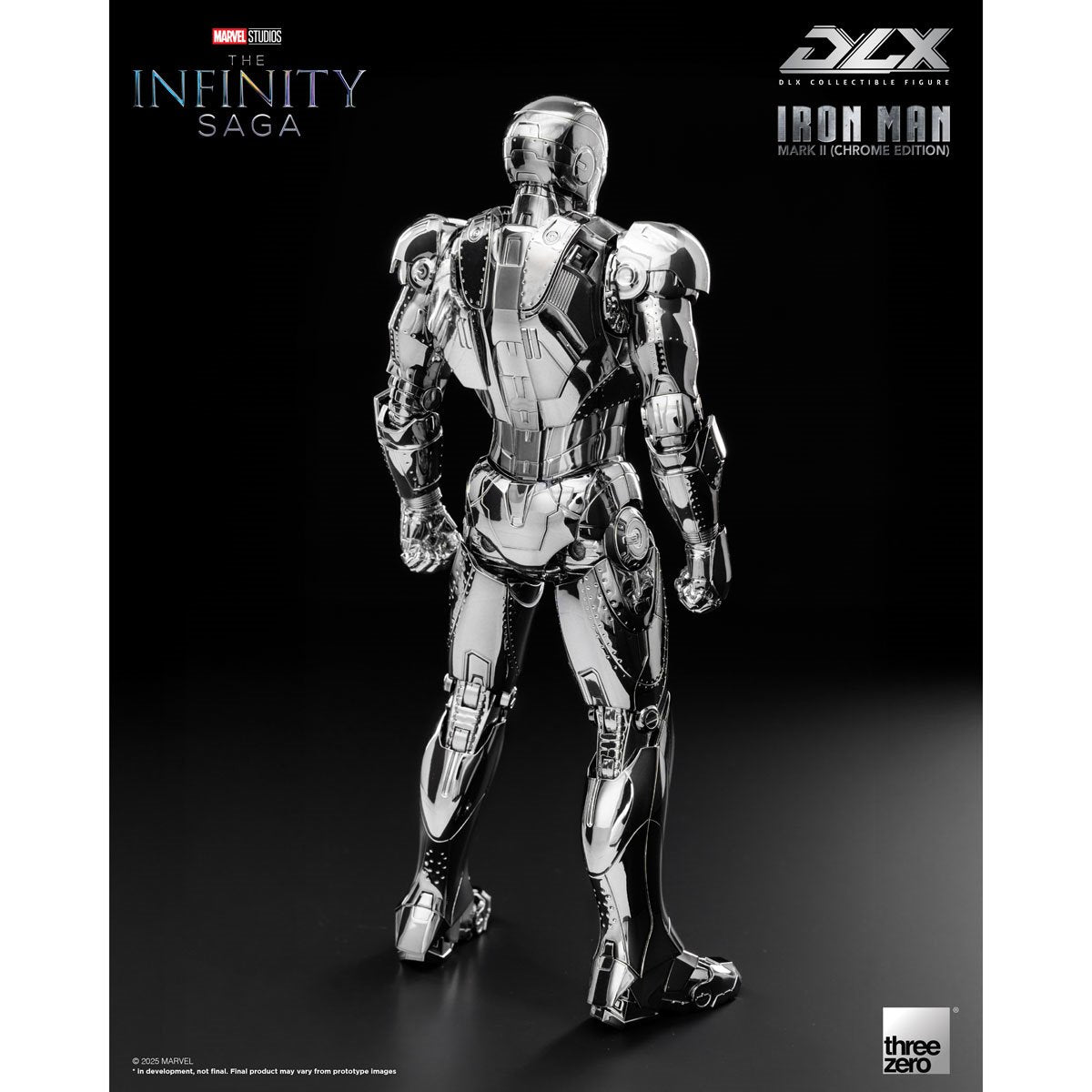Marvel Studios: The Infinity Saga Iron Man Mark 2 Chrome Edition DLX Action Figure
