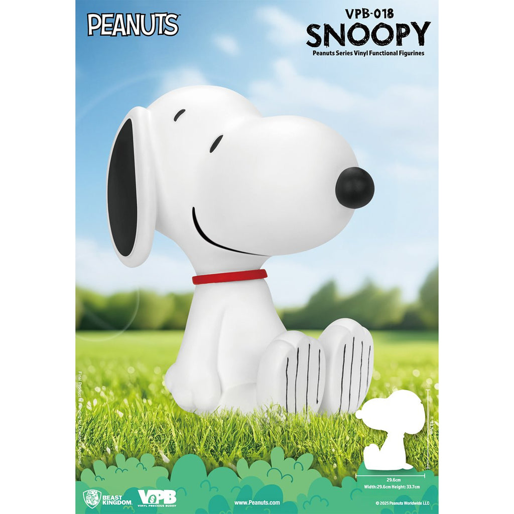Peanuts Snoopy VPB-018 Vinyl Piggy Bank