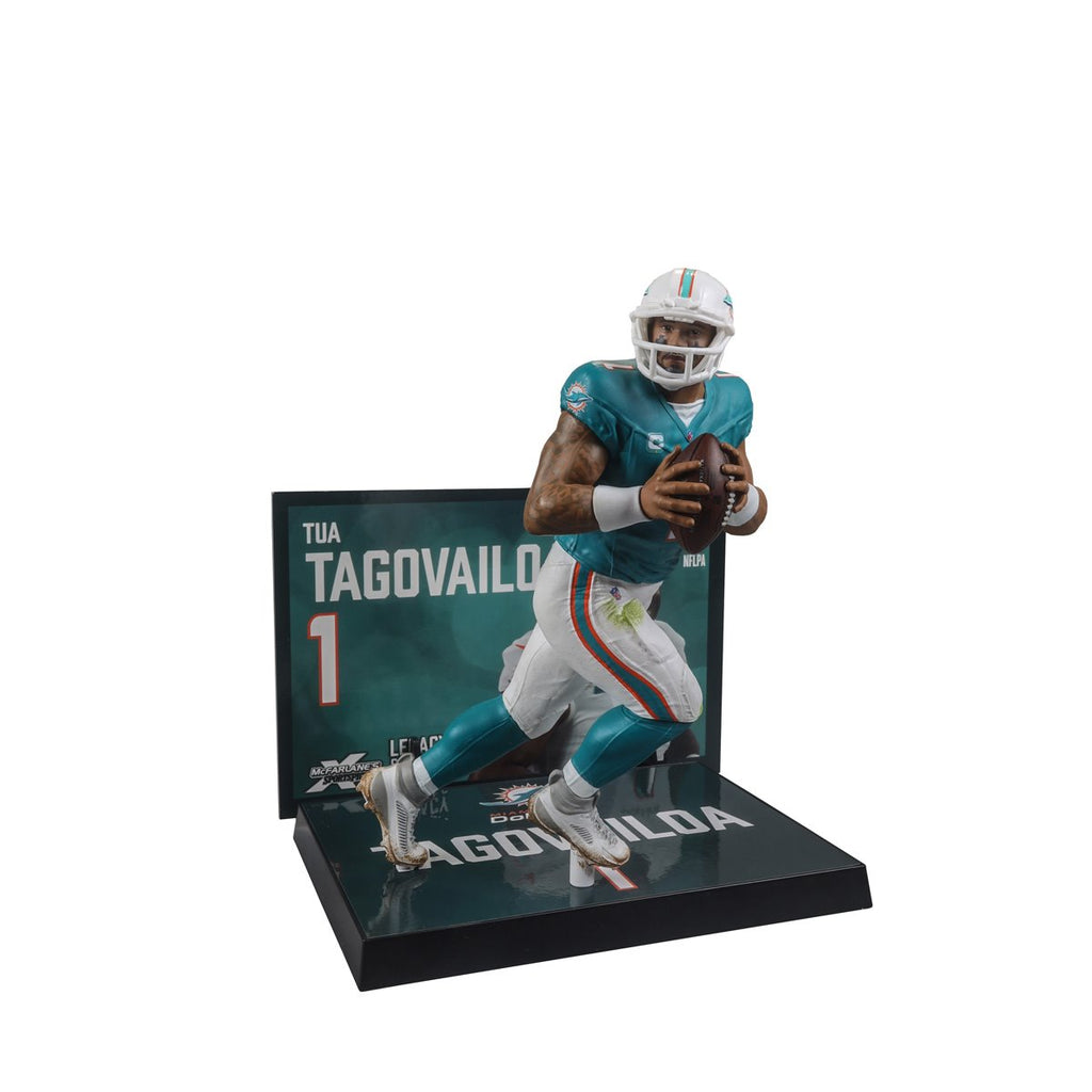NFL SportsPicks 2024 Wave 1 Miami Dolphins Tua Tagovailoa 7-Inch Scale Posed Figure