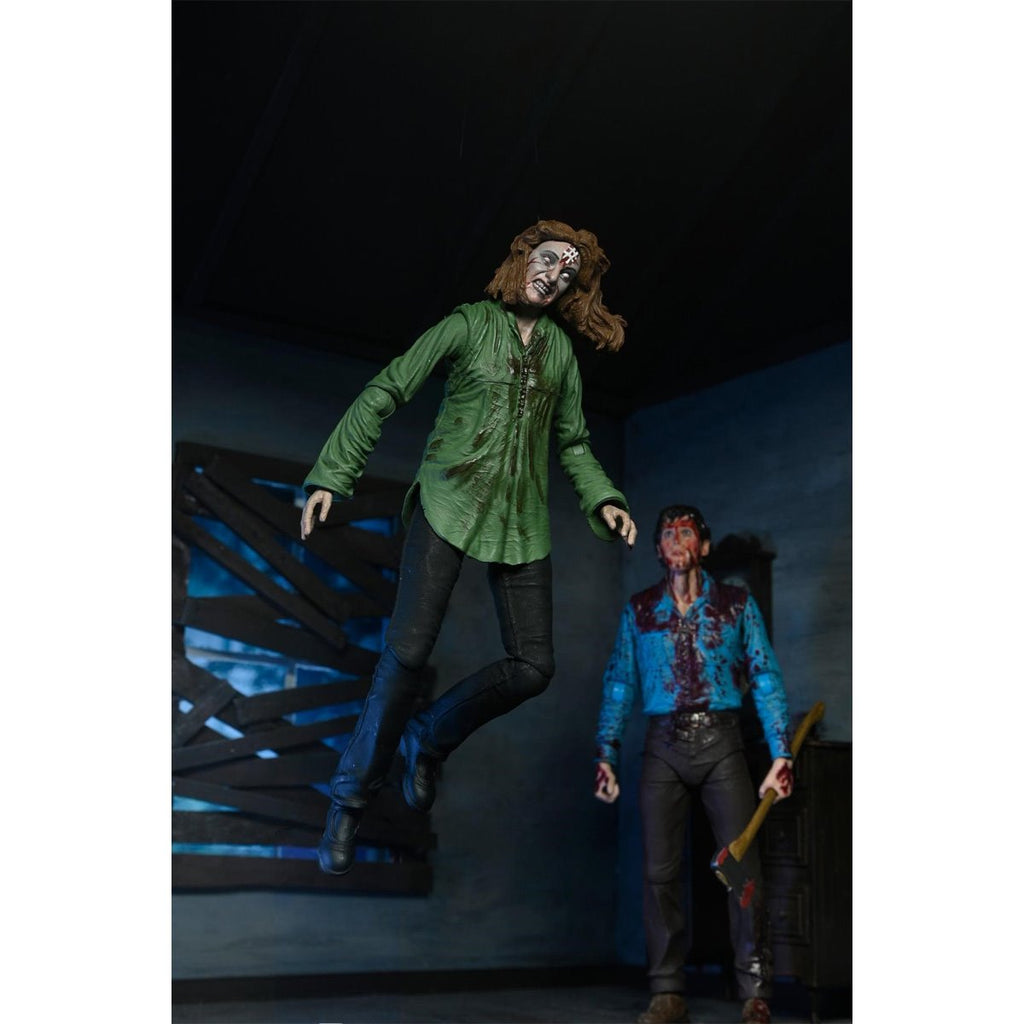 Evil Dead Ultimate Bloody Ash and Cheryl Williams 7-Inch Scale Action Figure 2-Pack