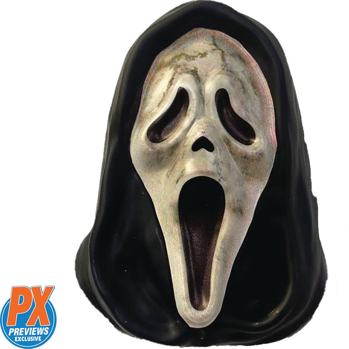 Ghost Face Aged Mini-Mask - Previews Exclusive