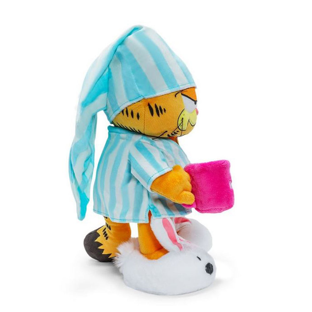 Grouchy Garfield in Pajamas and Slippers 13-Inch Plush