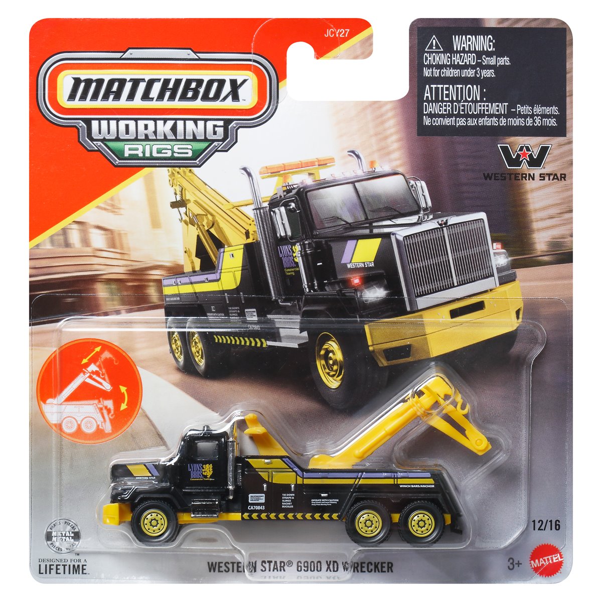 Matchbox Real Working Rigs 2026 Wave 2 Case of 6