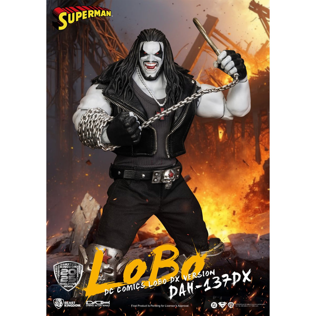 DC Comics Lobo DAH-137DX Deluxe Action Figure - SDCC 2025 Previews Exclusive
