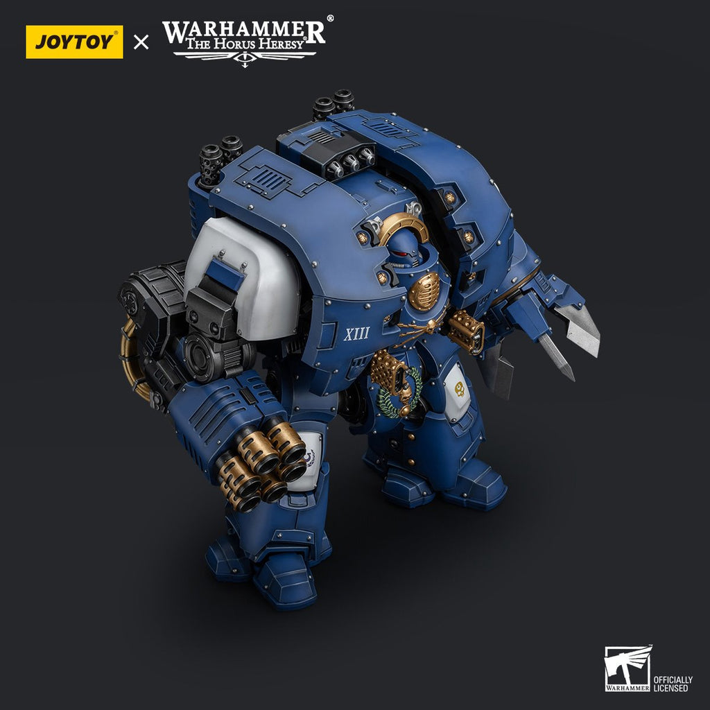 Joy Toy Warhammer 40,000 Ultramarines Leviathan Dreadnought with Cyclonic Melta Lance and Claws 1:18 Action Figure