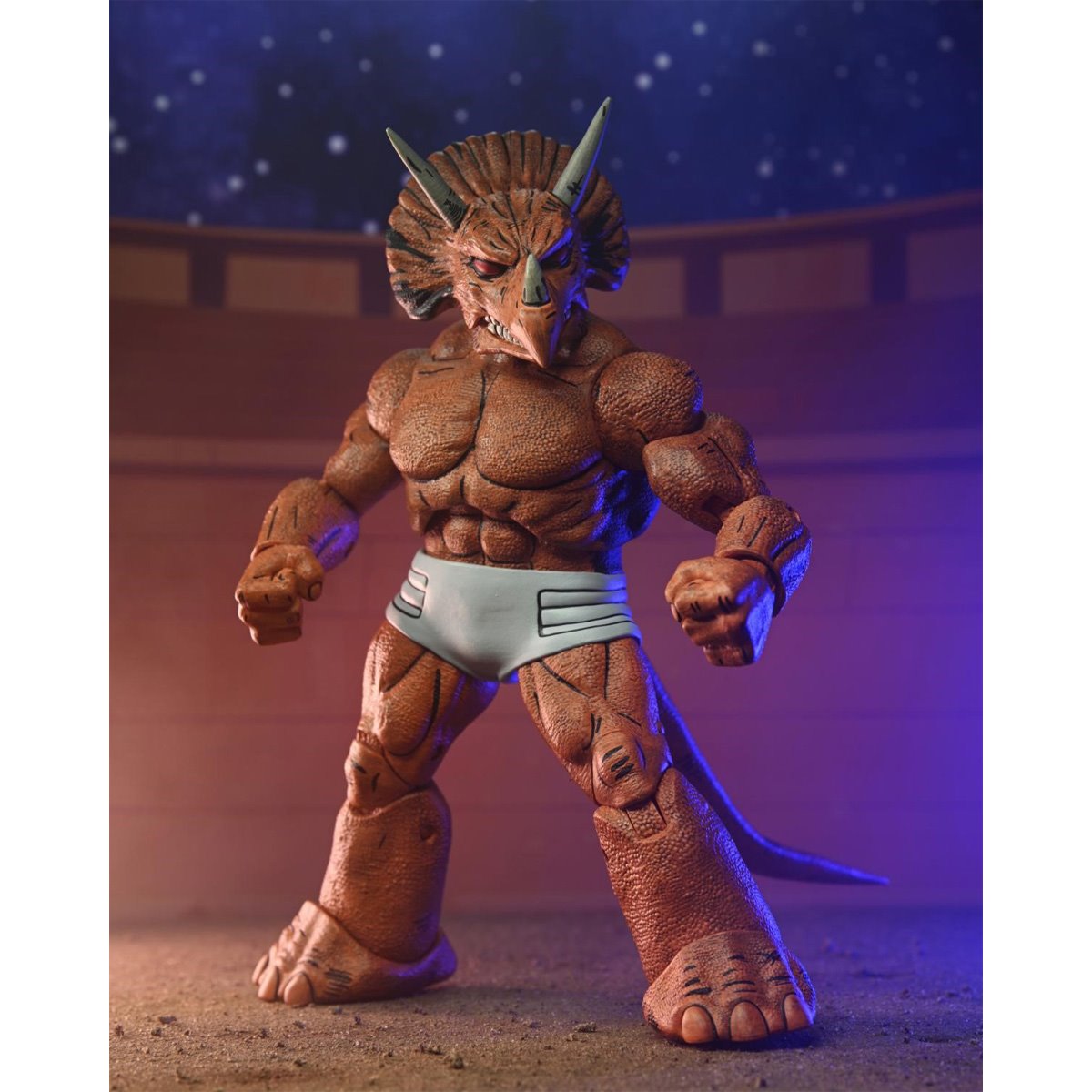 Teenage Mutant Ninja Turtles Mirage Comics Triceraton Gladiator 7-Inch Scale Action Figure