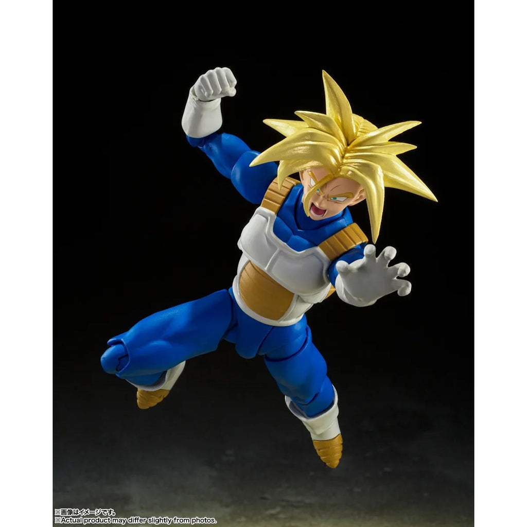 Dragon Ball Z Super Saiyan Trunks Infinite Latent Super Power S.H.Figuarts Action Figure - Reissue