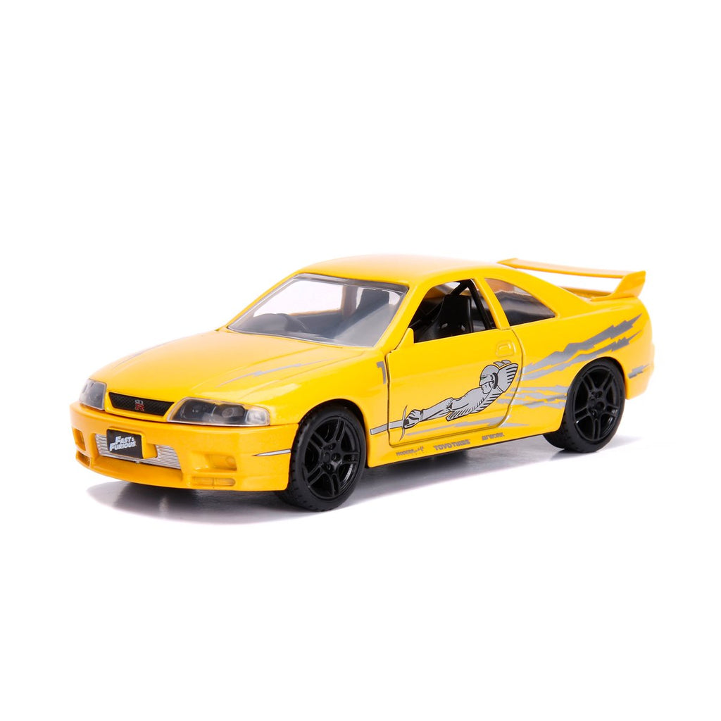 Fast and the Furious Leon's 1995 Nissan Skyline GT-R BCNR33 1:32 Scale Die-Cast Metal Vehicle