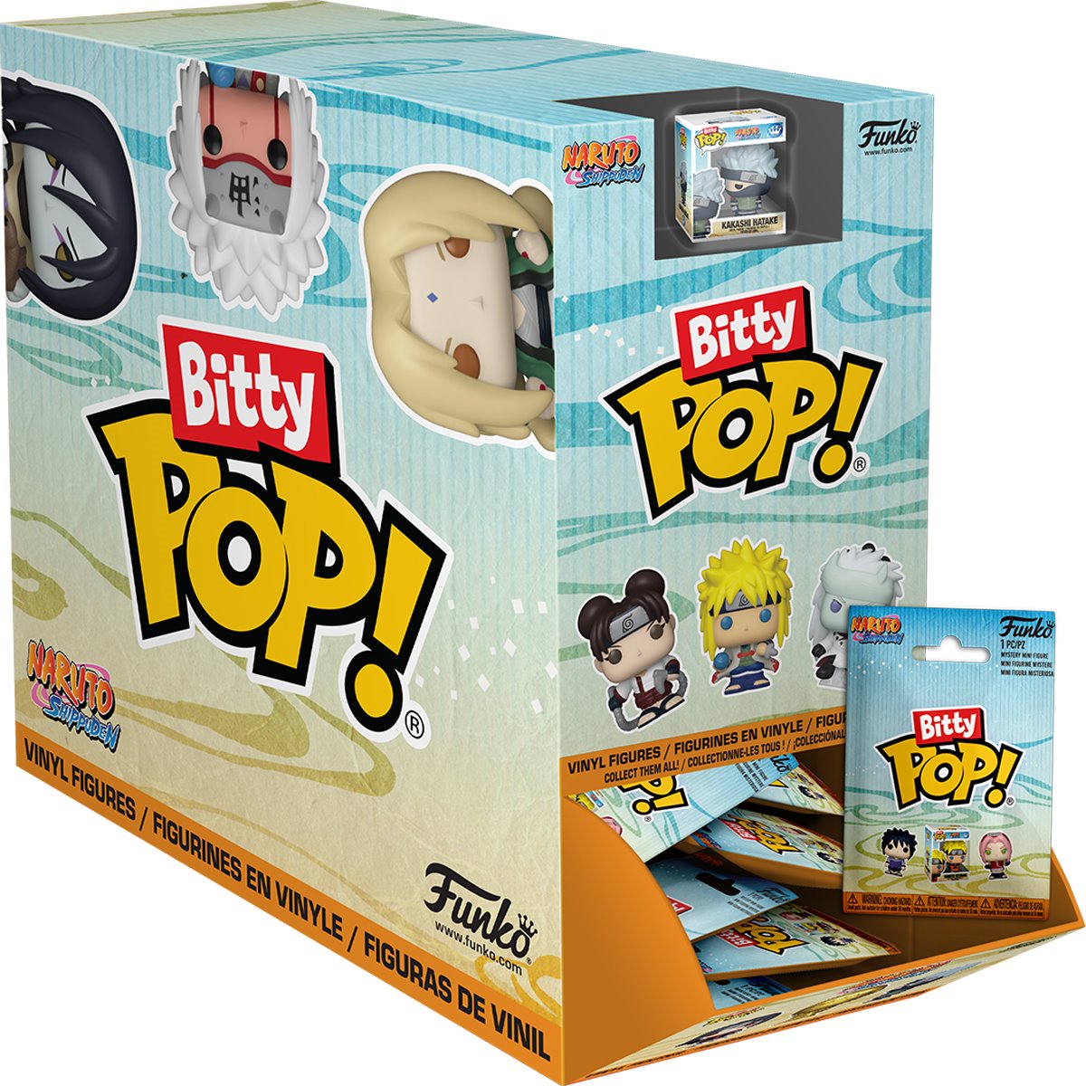 Naruto: Shippuden Bitty Pop! Mini-Figure Singles Random 8-Pack