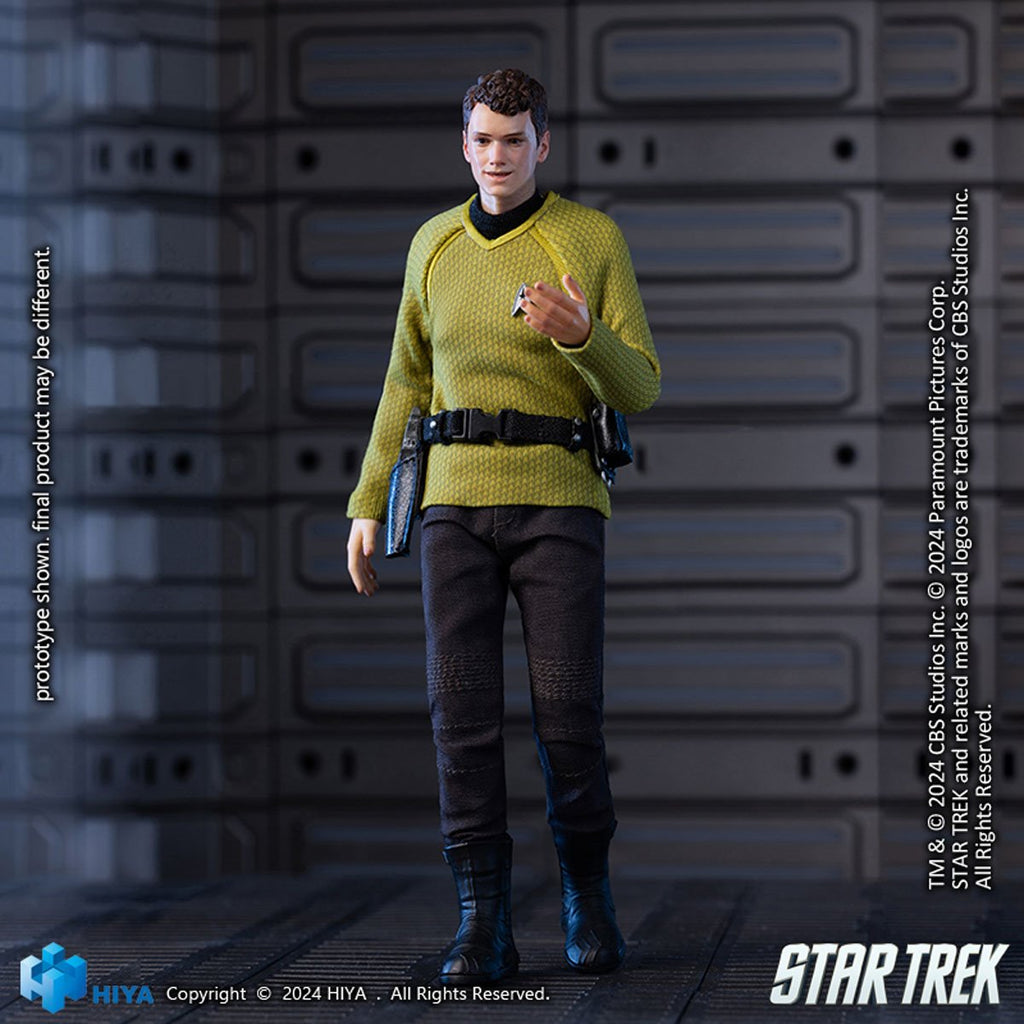 Star Trek 2009 Chekov Exquisite Super Series 1:12 Scale Action Figure