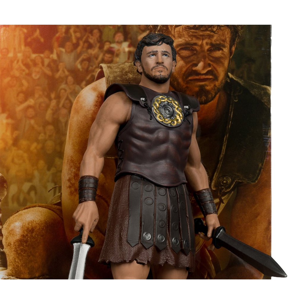 Movie Maniacs Paramount Wave 1 Gladiator II Lucius 6-Inch Posed Figure