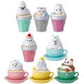 Animals CharaLatte Art Case Mini-Figure Case of 12