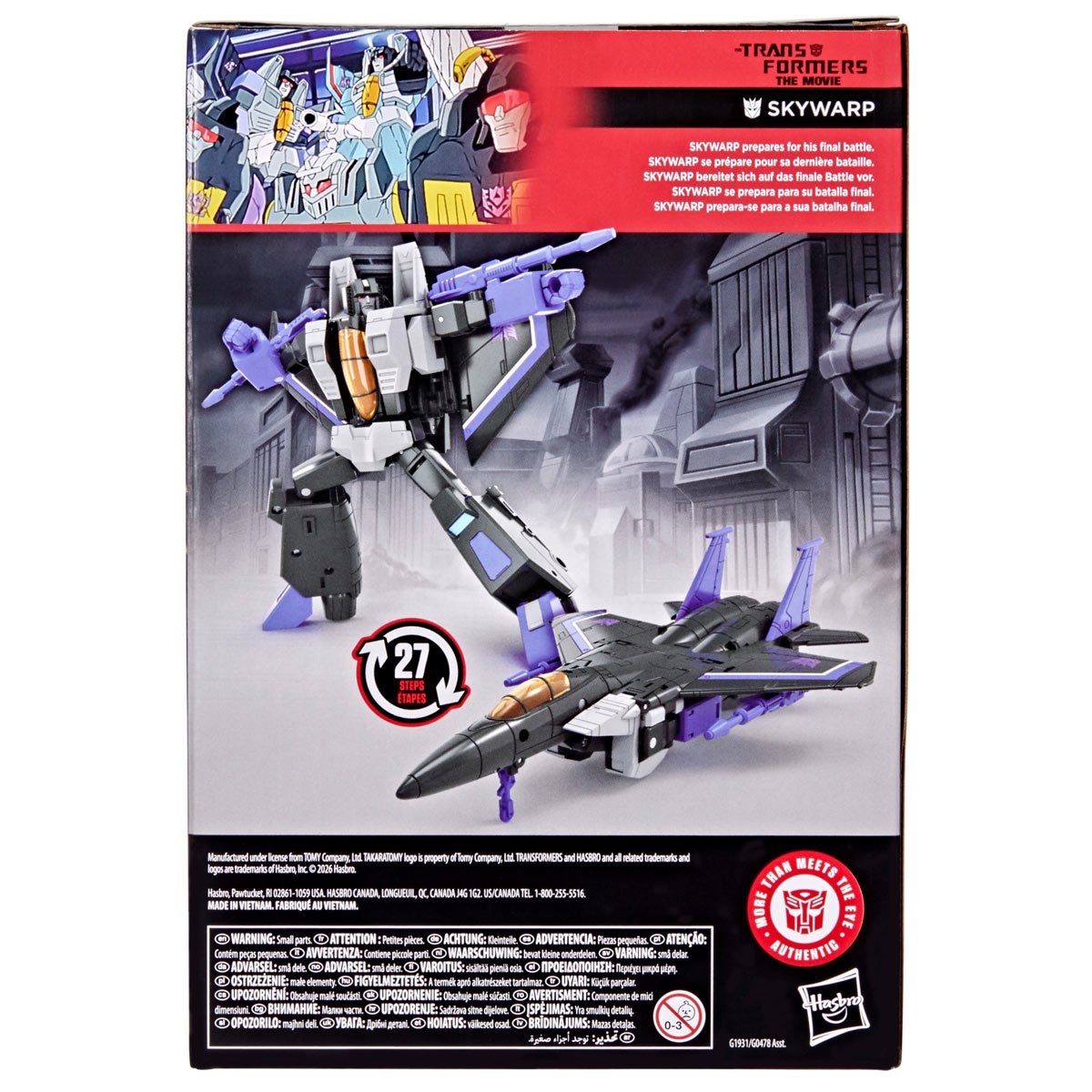 Transformers Studio Series Premier Voyager Class Wave 28 Case of 3