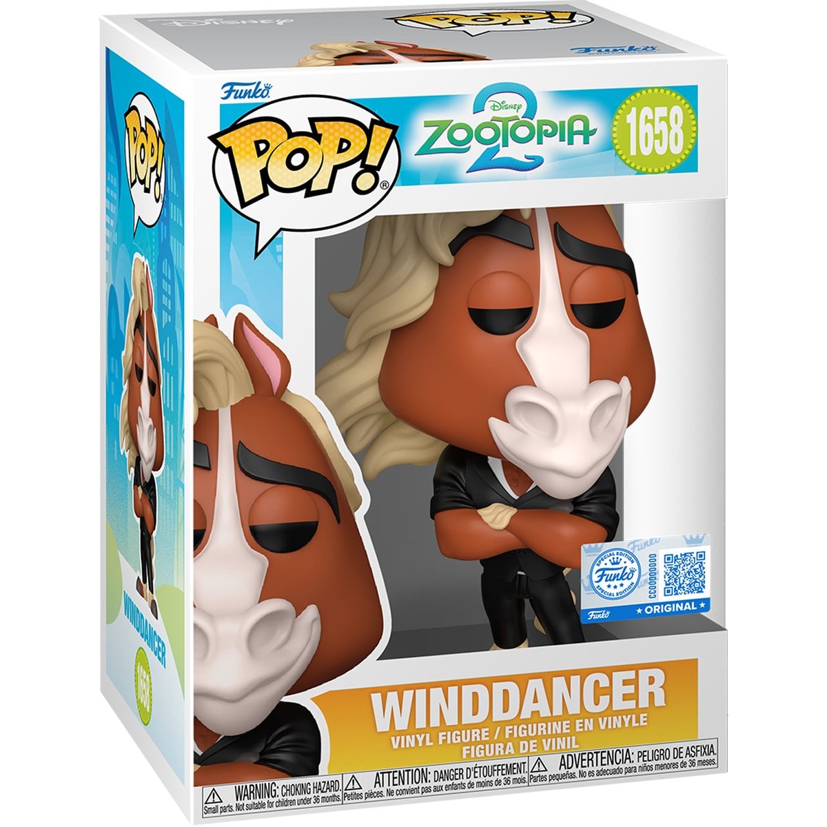 Zootopia 2 Winddancer Funko Pop! Vinyl Figure #1658 - Specialty