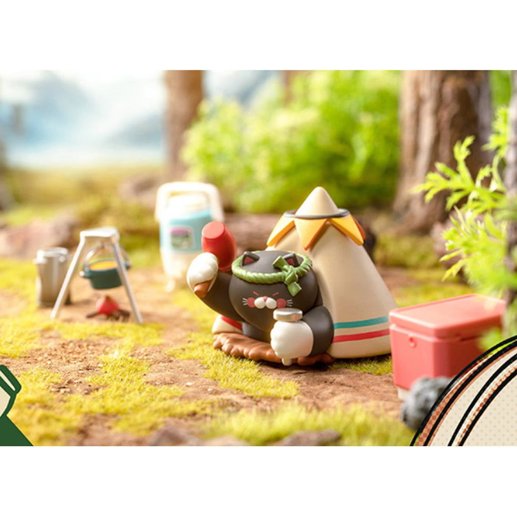 Uncle Cat Go Camping Series 1 Blind Box Vinyl Figure