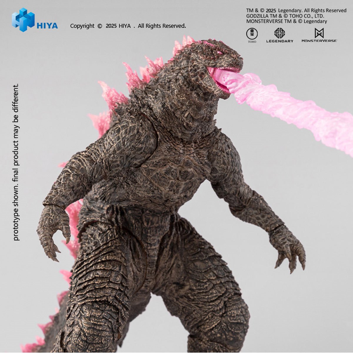 Godzilla x Kong: The New Empire Heat Ray Godzilla Evolved Exquisite Basic Series Action Figure