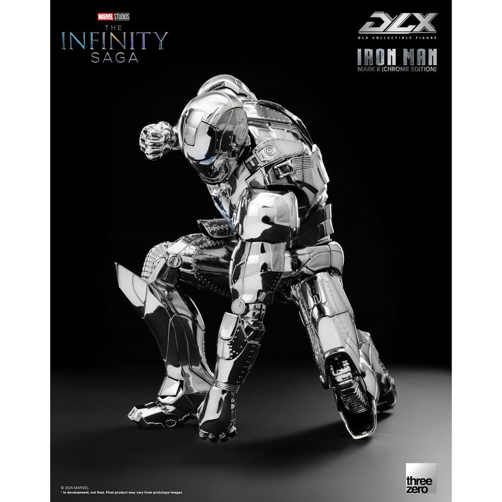 Marvel Studios: The Infinity Saga Iron Man Mark 2 Chrome Edition DLX Action Figure