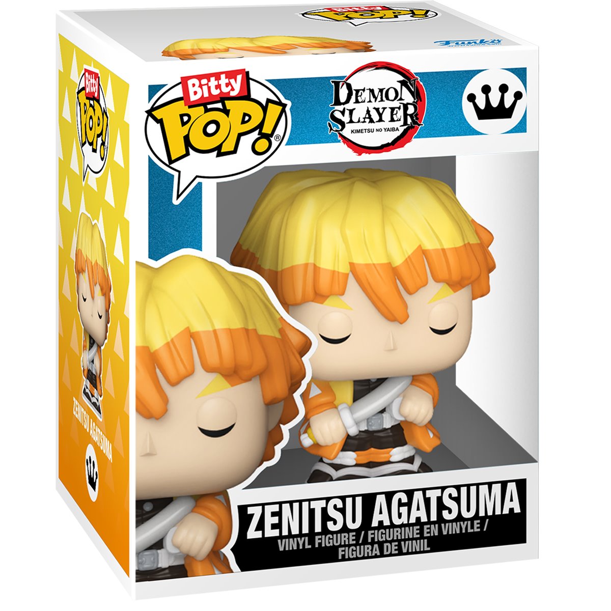 Demon Slayer Inosuke Hashibira and Zenitsu Agatsuma Funko Bitty Pop! Mini-Figure 2-Pack