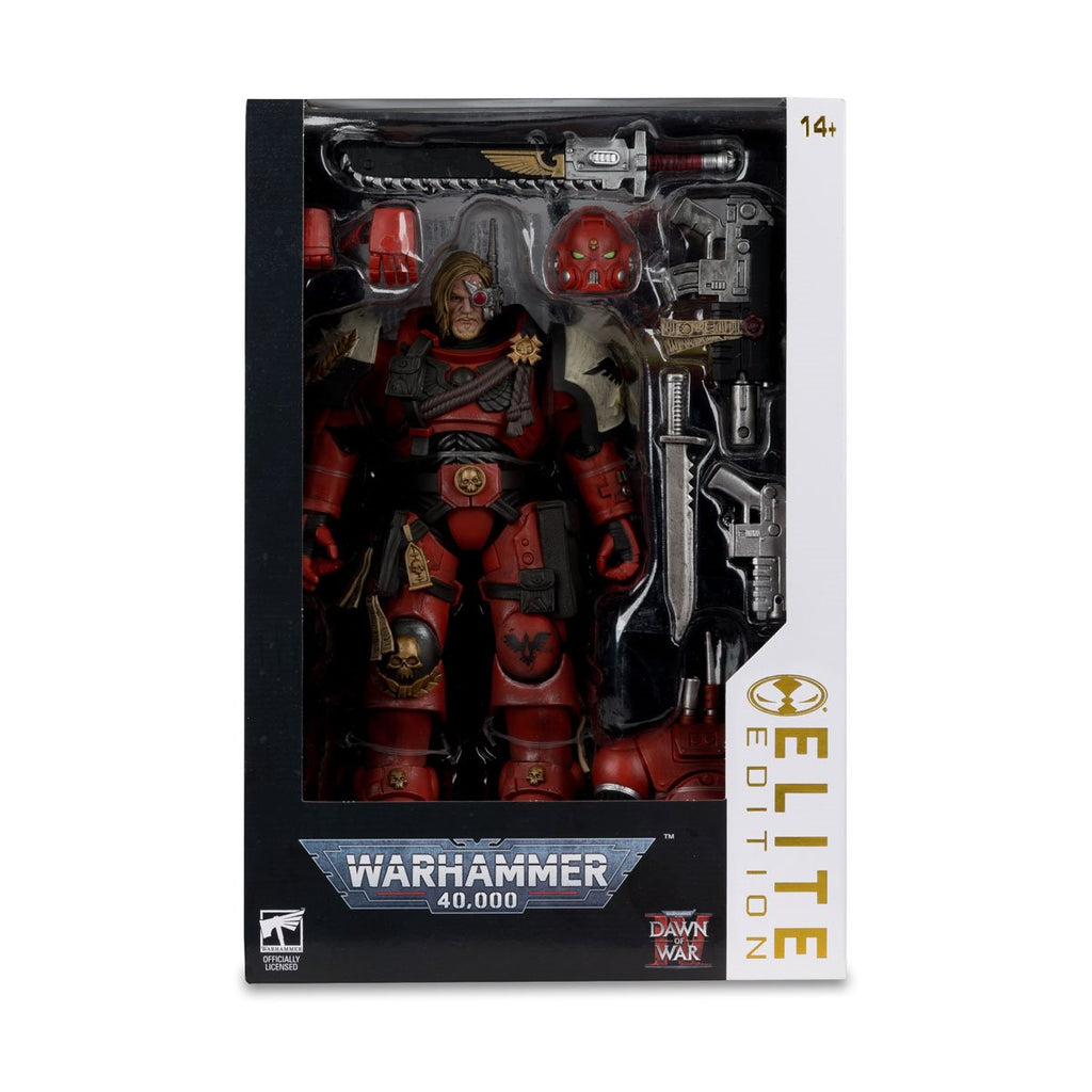 Warhammer 40,000 Captain Cyrus Dawn of War 4 McFarlane Elite Edition #7 7-Inch Deluxe Action Figure