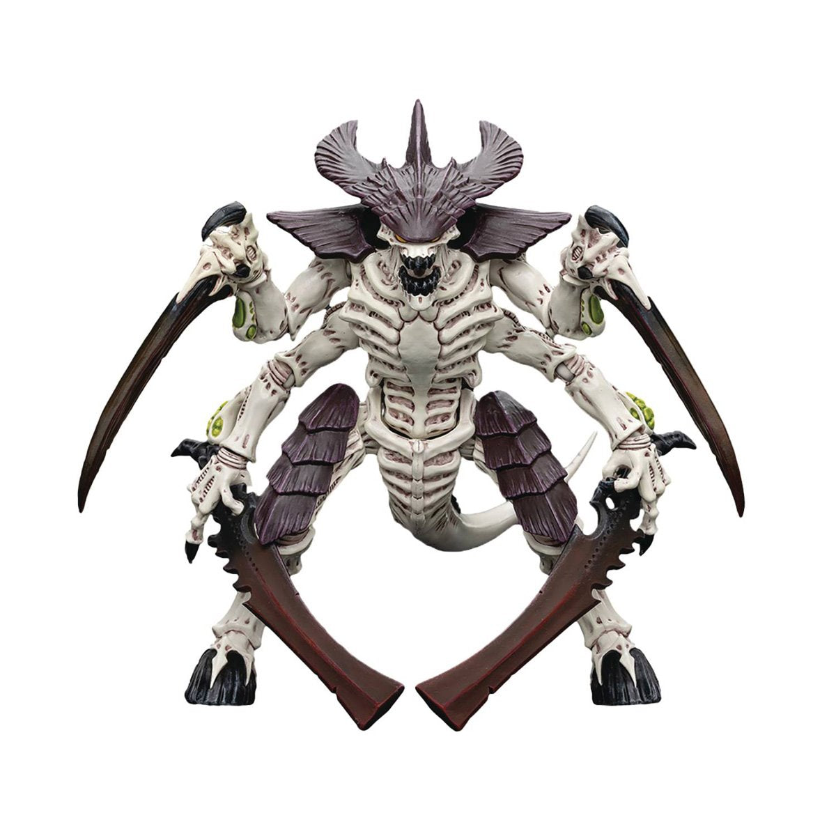 Joy Toy Warhammer 40,000 Tyranids Hive Fleet Leviathan Tyranid Warrior with Boneswords 2 1:18 Scale Action Figure
