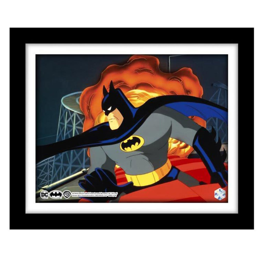 Batman: The Animated Series Be a Clown #1010 Animation Cel Framed Art Print