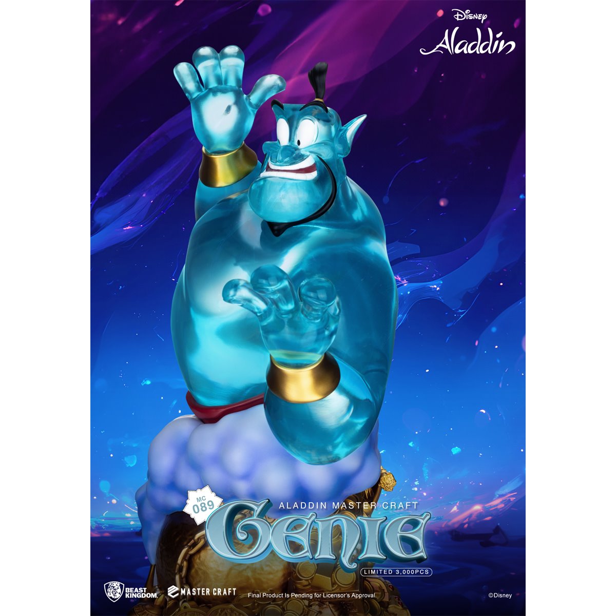 Disney Aladdin Genie MC-089 Master Craft Statue