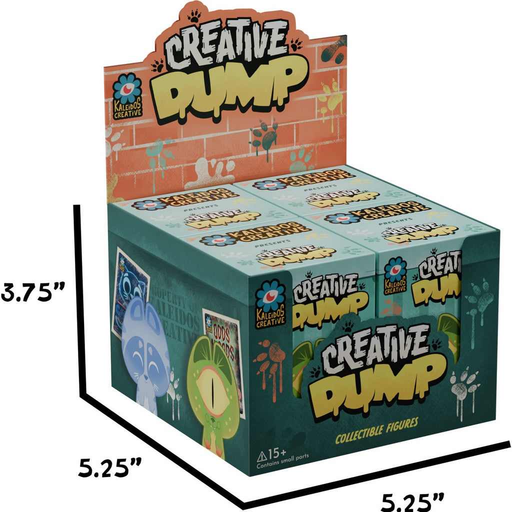 Creative Dump Blind-Box Mini-Figure Case of 4
