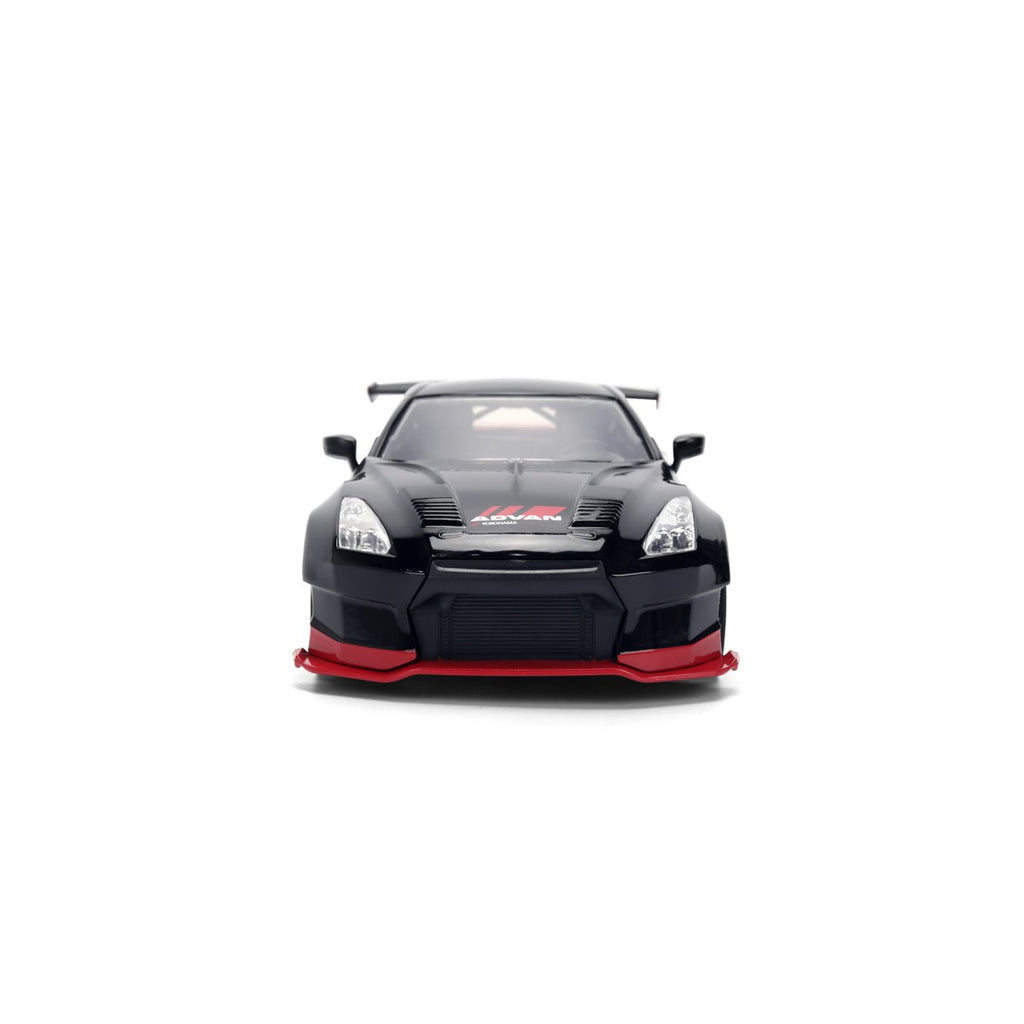 JDM Tuners 2009 Nissan GT-R R35 Ben Sopra Glossy Red 1:24 Scale Die-Cast Metal Vehicle