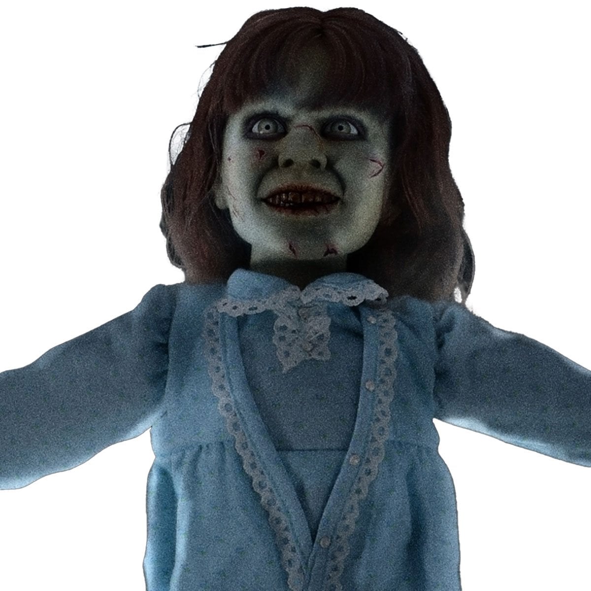 The Exorcist Regan MacNeil Mezco Designer Series 18-Inch Roto Plush Doll