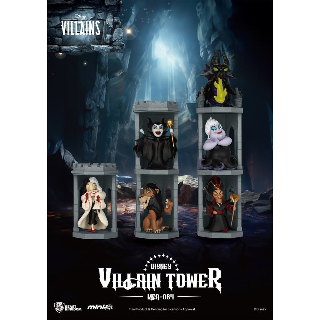 Disney Villains Tower Series MEA-064 Mini-Figure Blind Box Case of 6