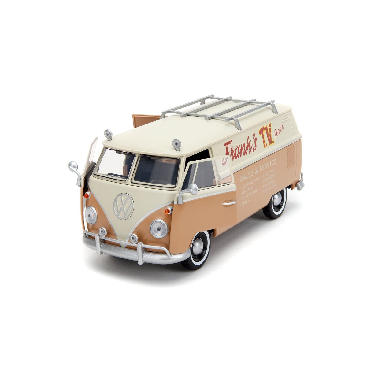 Hollywood Rides Transformers: Rise of the Beasts Wheeljack Volkswagen Bus 1:24 Scale Die-Cast Metal Vehicle with Badge
