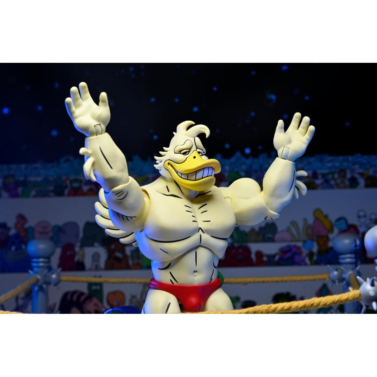 Teenage Mutant Ninja Turtles Adventures Archie Comics Stump Wrestling Ace Duck 7-Inch Scale Action Figure